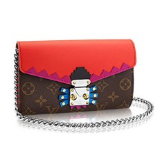 Peněženka Louis Vuitton M61488 s řetízkem Totem Monogram Canvas