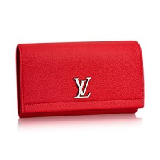 Peněženka Louis Vuitton M62326 Lockme II Taurillon Kůže
