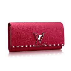 Louis Vuitton M64104 Capucines peněženka Taurillon kůže