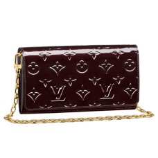 Louis Vuitton M90088 Řetízková peněženka Monogram Vernis