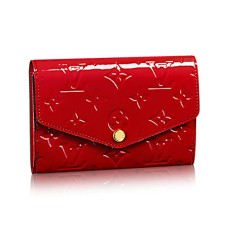 Kompaktní peněženka Louis Vuitton M90925 Sarah Monogram Vernis