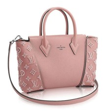 Louis Vuitton M94639 W BB Tote Bag Monogram Velours Veau Cachemire Magnolia Kůže
