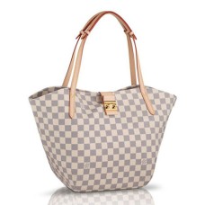 Louis Vuitton N41208 Salina PM ramenní taška Damier Azur Canvas