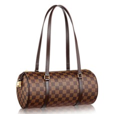 Louis Vuitton N41210 Papillon NM taška přes rameno Damier Ebene Canvas