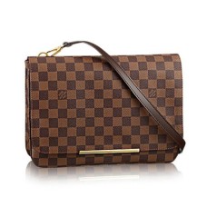 Louis Vuitton N41253 Hoxton GM Crossbody kabelka Damier Ebene Canvas