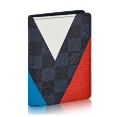 Louis Vuitton N41591 kapesní organizér Regatta Damier kobaltové plátno