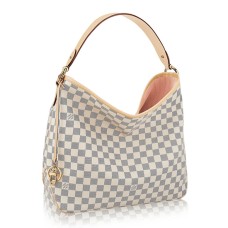 Louis Vuitton N41607 Nádherná MM Hobo Taška Damier Azur Canvas