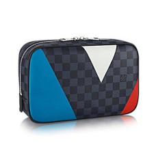 Louis Vuitton N41608 Toaletní taška Damier Cobalt Canvas