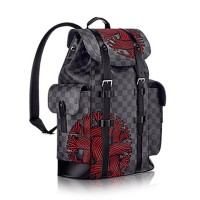 Louis Vuitton N41709 Christopher PM Batoh Damier Graphite Canvas