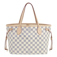 Louis Vuitton N51110 Neverfull PM Kabelka přes rameno Damier Azur Canvas