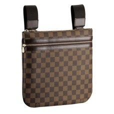 Louis Vuitton N51111 Pochette Bosphore Crossbody kabelka Damier Ebene Canvas