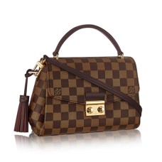 Crossbody kabelka Louis Vuitton N53000 Croisette Damier Ebene Canvas