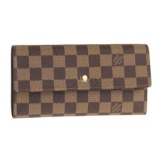 Mezinárodní peněženka Louis Vuitton N61217 Damier Ebene Canvas