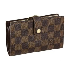 Francouzská peněženka Louis Vuitton N61674 Damier Ebene Canvas
