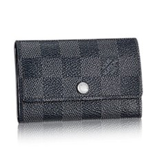 Louis Vuitton N62662 6 držák na klíče Damier Graphite Canvas