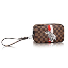 Plátěné pouzdro Louis Vuitton N63350 Volga Damier Ebene