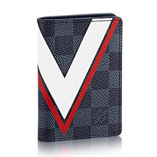 Louis Vuitton N64012 kapesní organizér Damier Graphite Canvas