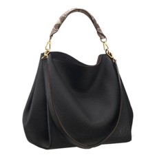 Louis Vuitton N91671 Babylone MM Hobo taška Taurillon kůže