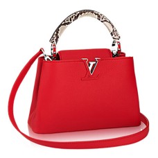 Louis Vuitton N92039 Capucines BB Tote Bag Taurillon kůže